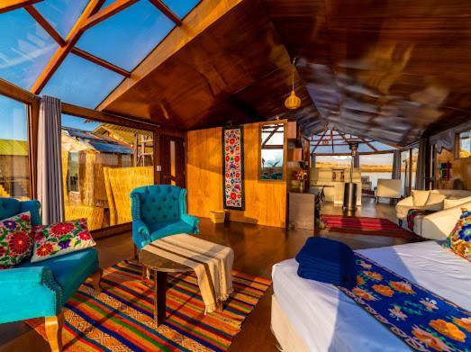 Uros Kay Pacha Lodge Puno Oda fotoğraf