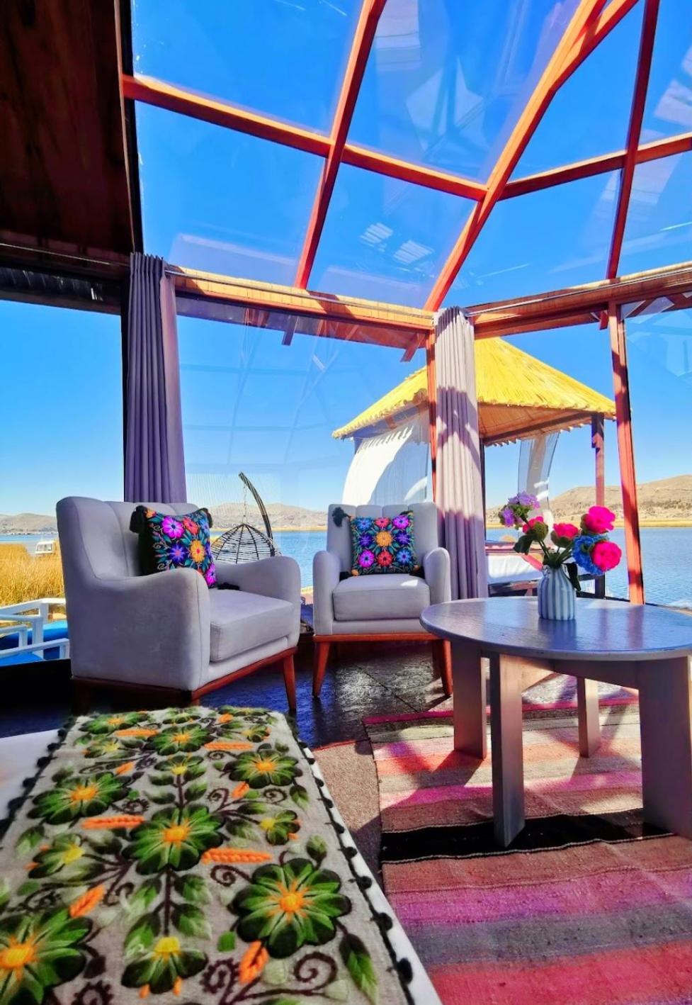 Uros Kay Pacha Lodge Puno Oda fotoğraf