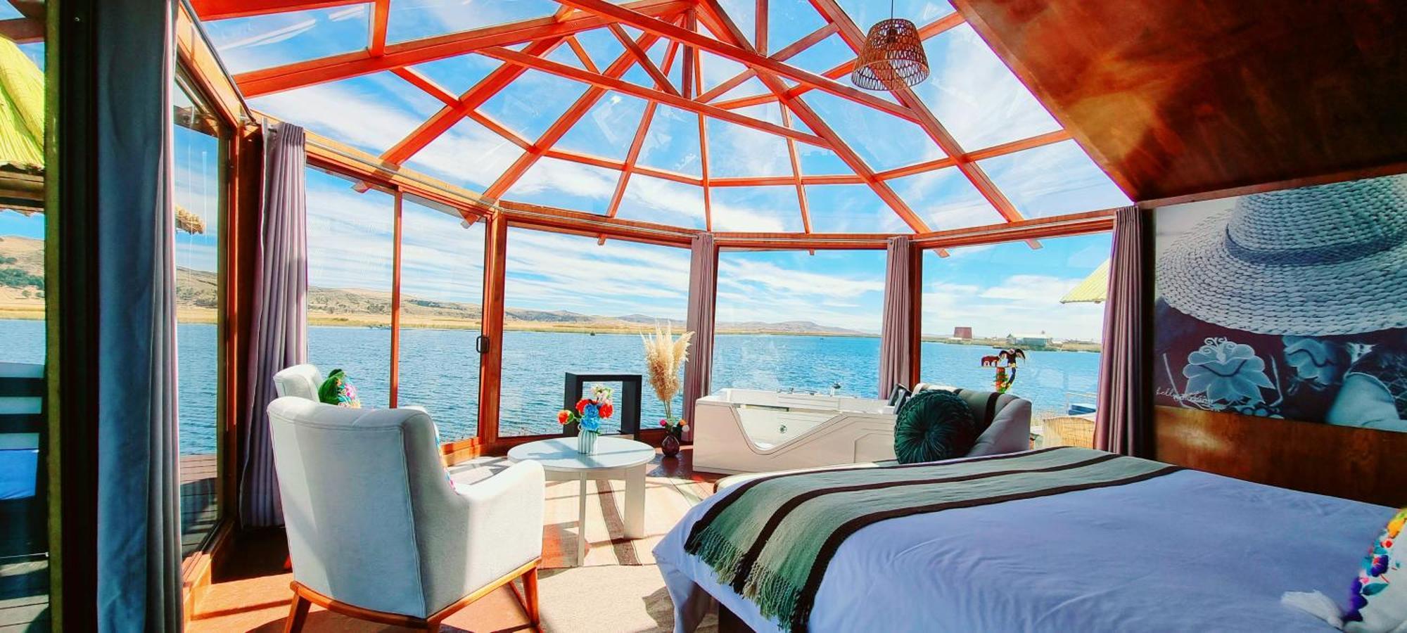 Uros Kay Pacha Lodge Puno Oda fotoğraf