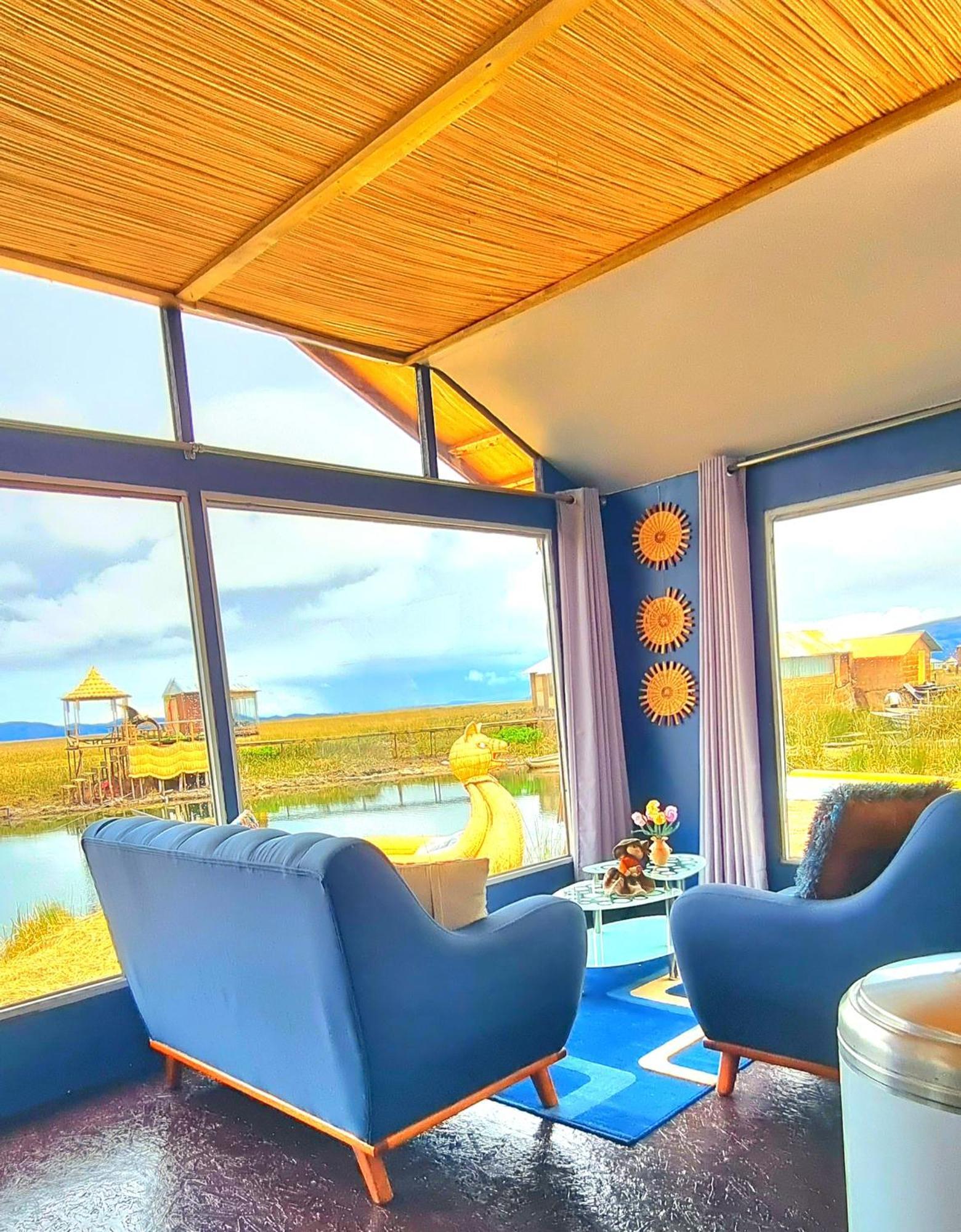 Uros Kay Pacha Lodge Puno Oda fotoğraf