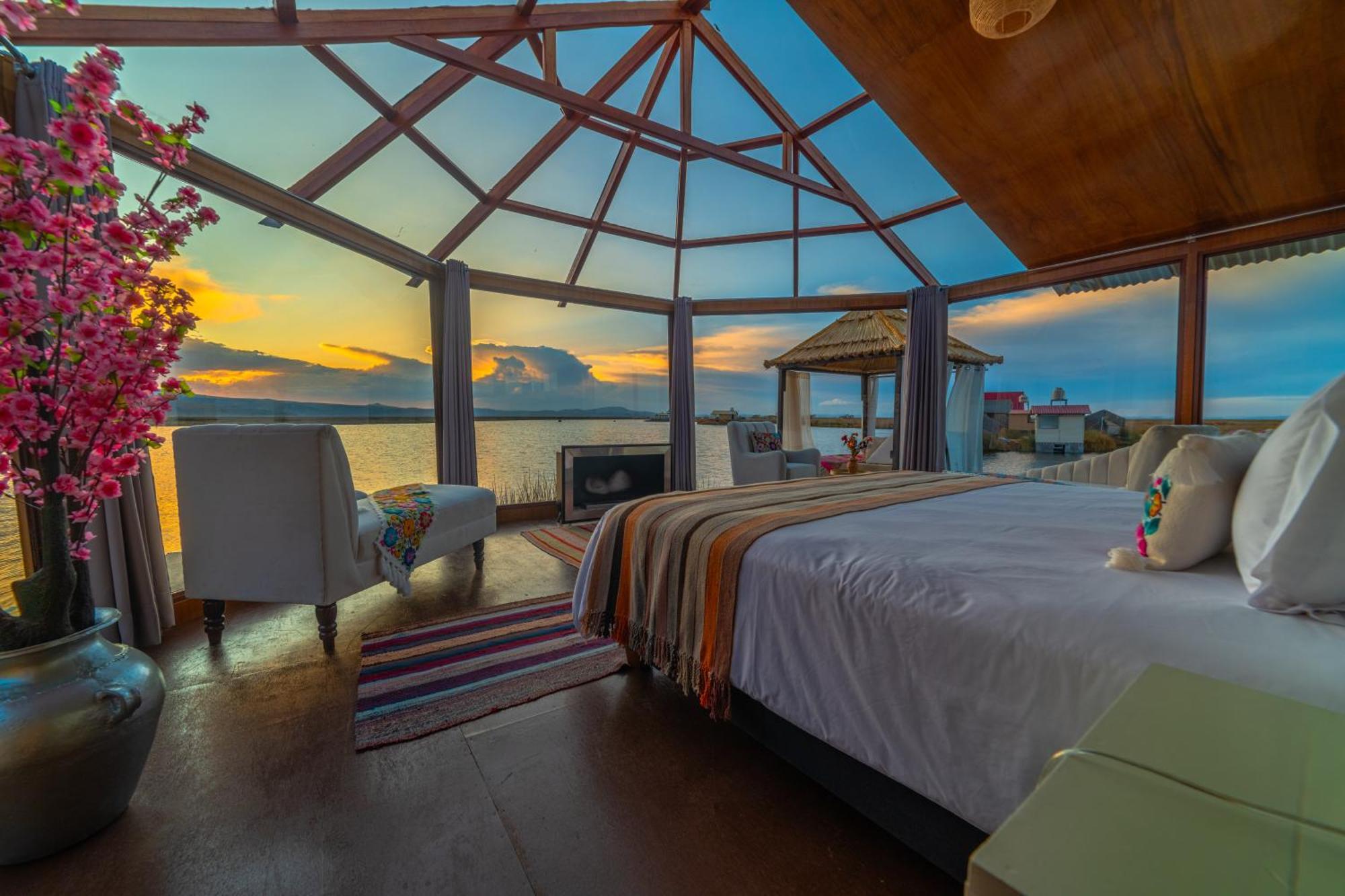 Uros Kay Pacha Lodge Puno Oda fotoğraf