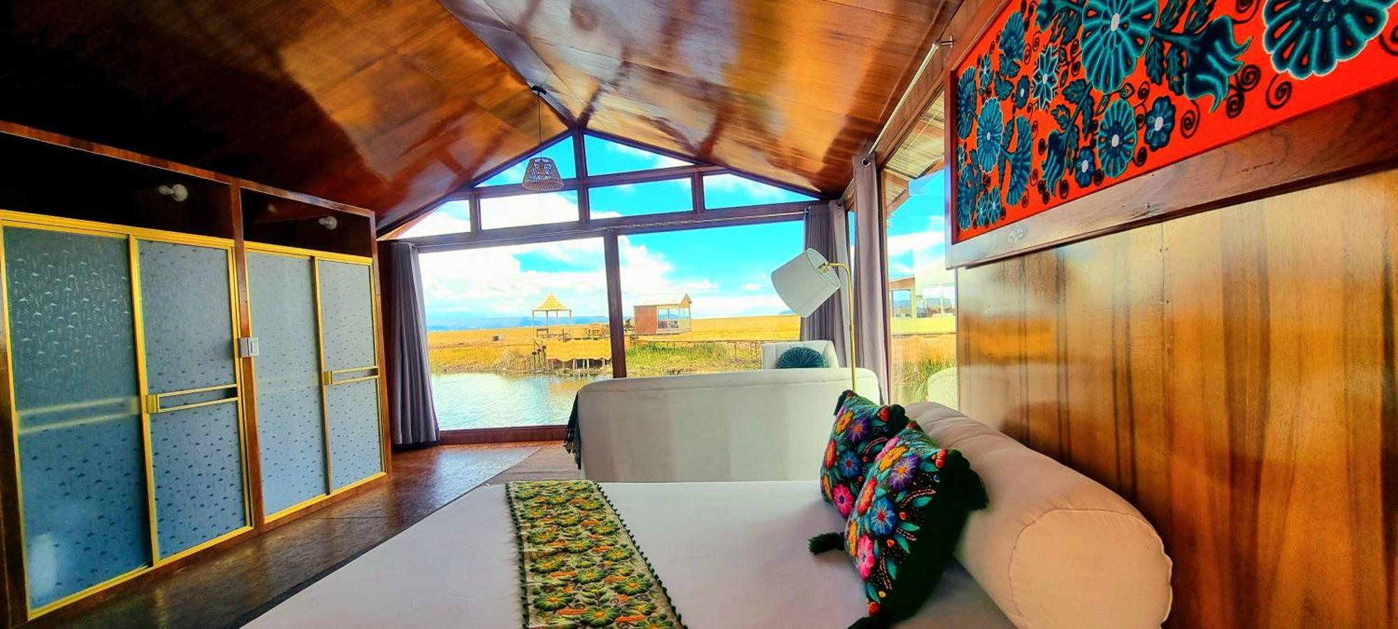 Uros Kay Pacha Lodge Puno Oda fotoğraf