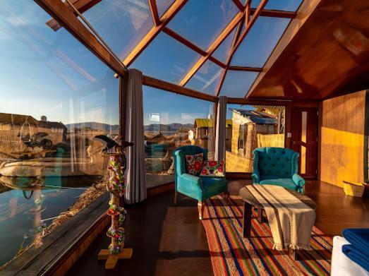 Uros Kay Pacha Lodge Puno Oda fotoğraf