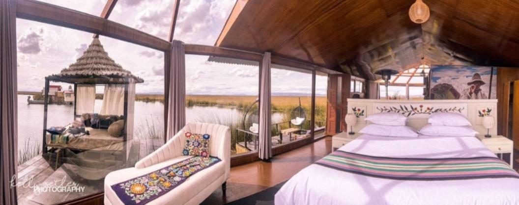 Uros Kay Pacha Lodge Puno Oda fotoğraf