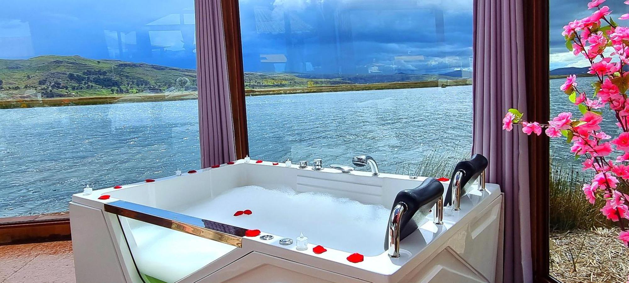 Uros Kay Pacha Lodge Puno Oda fotoğraf